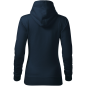 Preview: Damen Kapuzenpullover in Marineblau, OST Deutschland lieferbar in XS-3XL