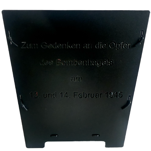 Teelichtkorb "Dresden 1945"