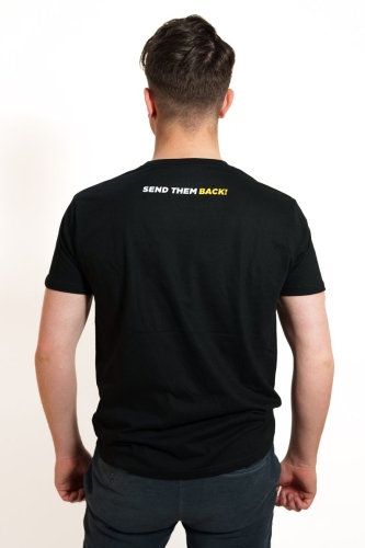 Preview: Demoshirt »Remigration – send them back«