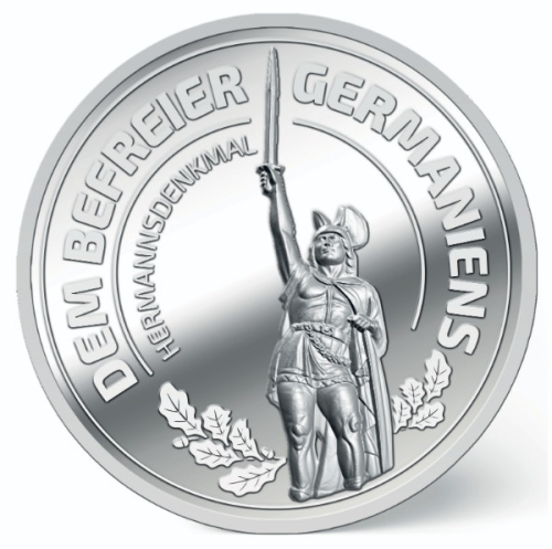Silber-Sachsentaler Hermannsdenkmal