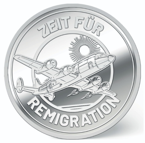 Silber-Sachsentaler Remigration