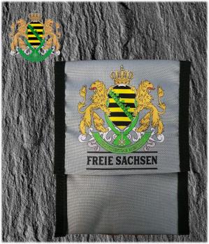 Brustbeutel Umhängetasche mit Logo "Freie Sachsen"