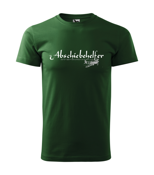T-Hemd "Abschiebehelfer", lieferbar in schwarz oder grün S-3XL