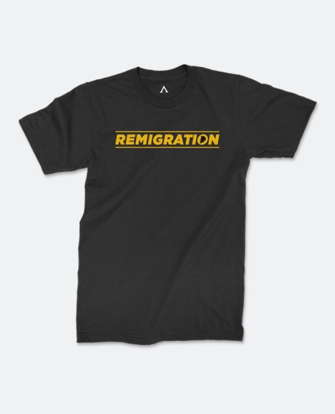 Demoshirt »Remigration – send them back«