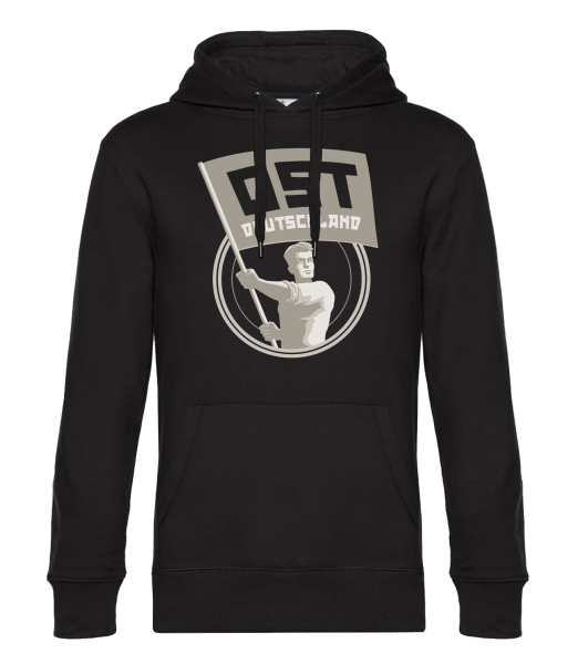 Kapuzenpullover in Schwarz , Ostdeutschland lieferbar in XS-3XL