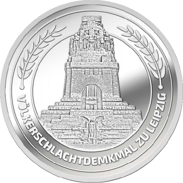 Silber-Sachsentaler Völkerschlachtdenkmal