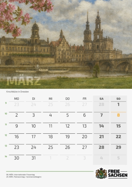 Monatswandkalender 2026 "Heimat in Bildern"