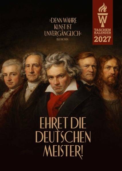 Taschenkalender des Widerstandes 2027 - "Ehret die Deutschen Meister!"