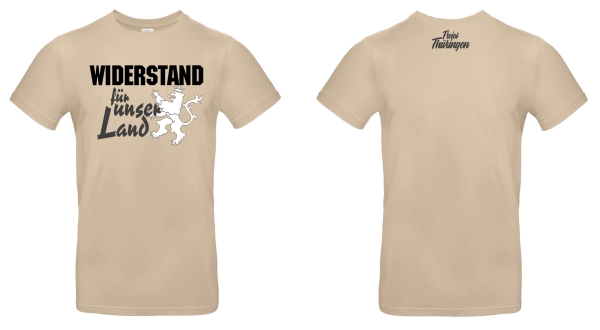 Widerstand für unser Land (beige)