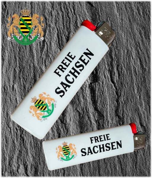 BIC Feuerzeug mit Freie Sachsen